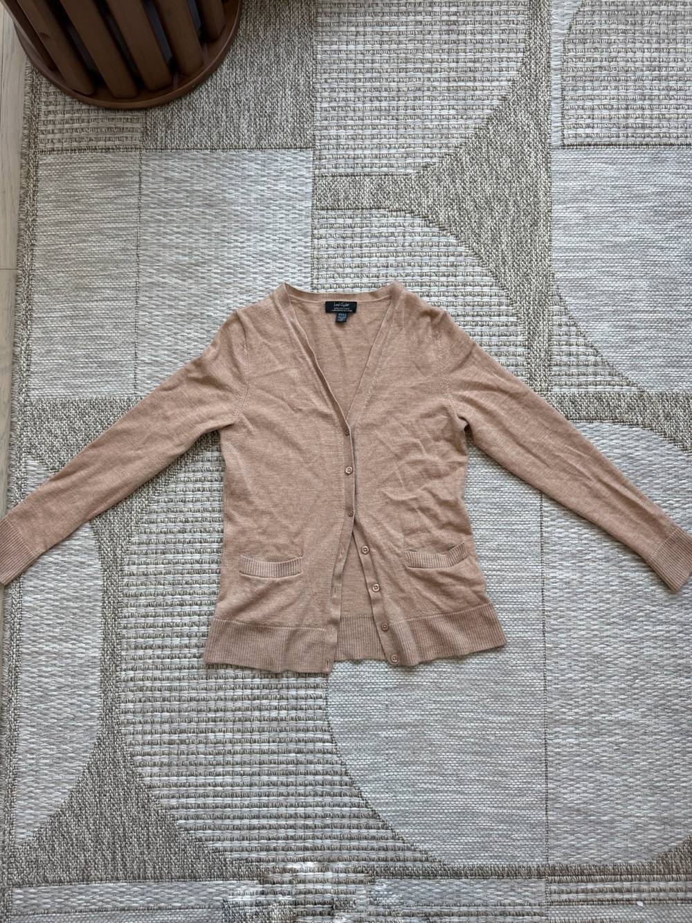 Lord & Taylor Merino Wool Cardigan